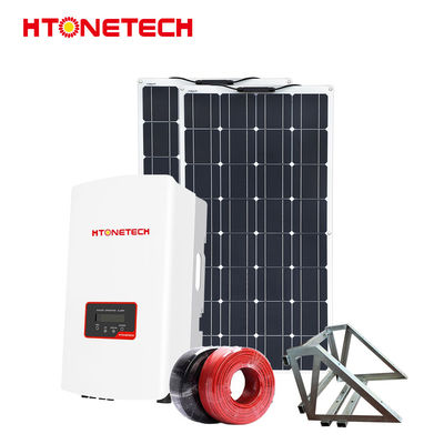 Home Industrial On Grid Solar Power Systems 300W 3000W 30Kw