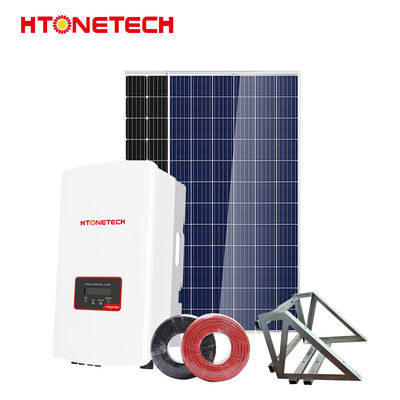 Home Industrial On Grid Solar Power Systems 300W 3000W 30Kw