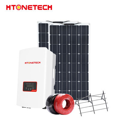 Home Industrial On Grid Solar Power Systems 300W 3000W 30Kw