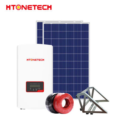 Home Industrial On Grid Solar Power Systems 300W 3000W 30Kw