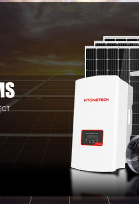 1000W Hybrid On Grid Solar System For Home 550wp Battery Panel